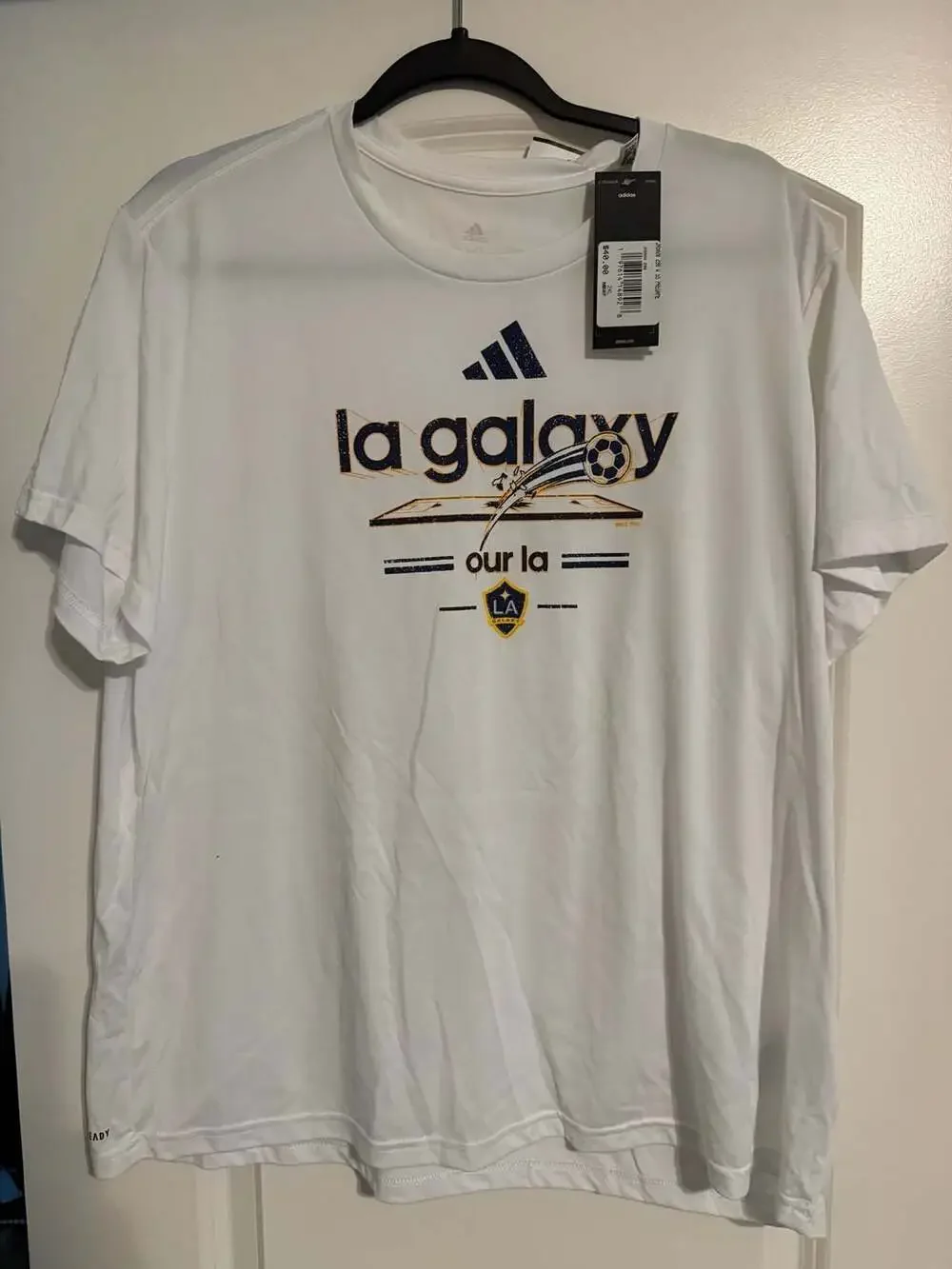 Adidas LA Galaxy Our LA White T-Shirt